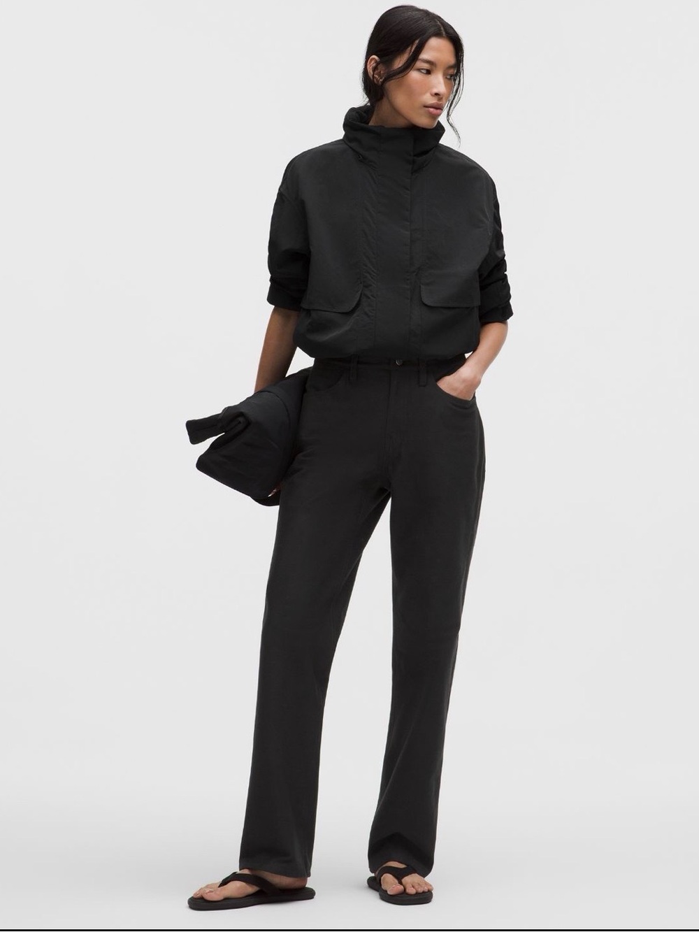 Easy-Five Mid-Rise Relaxed Straight Leg Pants - Women